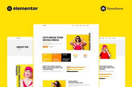Elsa-Elementor-kit-Cover