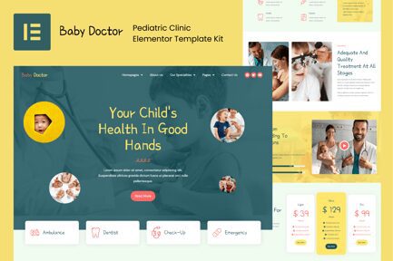 cover-baby-doctor-elementor-pro-template-kit